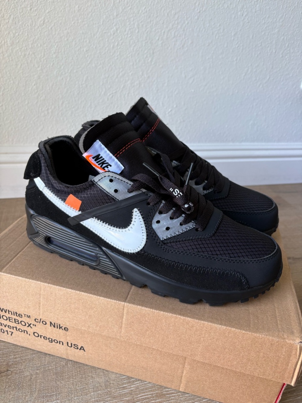Nike Air Max 90 X Off White - Size 9.5